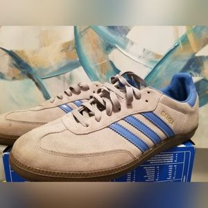 👟Gently Worn- Exclusive Color Adidas Samba Sneakers - Size 11½  Restore Or Wear